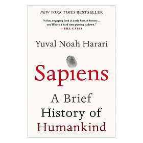 Ảnh bìa Sapiens : A Brief History of Humankind (Paperback)
