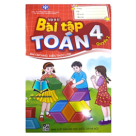 Sách - Vở ô li bài tập toán 4 - quyển 2 (KN)