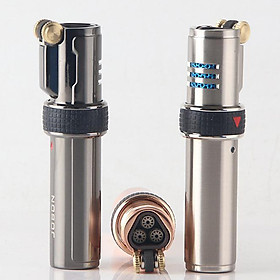 Mua Vỏ Hột Quẹt Bật Lửa Jobon ZB-696 Khò 3 Tia Sử Dụng Gas Đá Cao Cấp Có Khóa Rảnh Tay - Nhiều Màu
