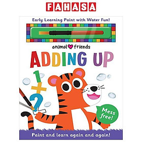 Sách ngoại văn: Early Learning Magic Water Colouring - Animal Friends Adding Up - Grantham Book Services