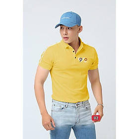 Áo thun tay ngắn cổ bẻ cao cấp nam King168 , áo thun polo nam thời trang cao cấp ATN02