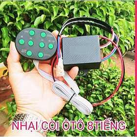 BỘ NHẠI CÒI KÊU 8 CHẾ ĐỘ CỰC TO HAY LẮP XE MÁY ÔTÔ MẪU MỚI 