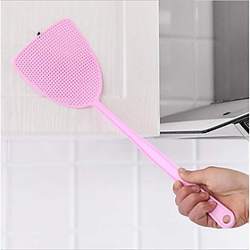 Mua Vợt đập ruồi có tay cầm dài siêu tiện dụng - Chất liệu bằng nhựa mềm an toàn thân thiện cho gia đình bạn - Màu ngẫu nhiên