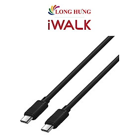 Mua Cáp USB Type-C to Type-C iWalk Twisterr Edge 1.2m CST021CC - Hàng chính hãng