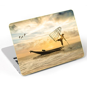 Mua Miếng Dán Trang Trí Mặt Ngoài + Lót Tay Laptop Nghệ Thuật LTNT -  942