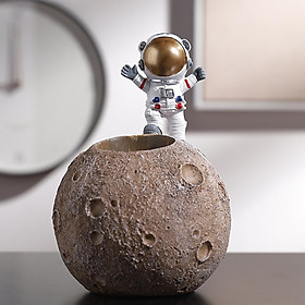 Astronaut Figurine Statue Spaceman Sculpture Decor Modern Art Abstract Resin Gifts