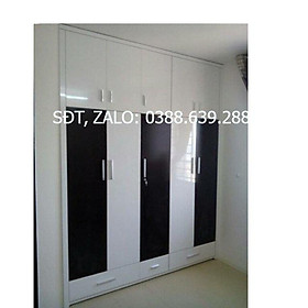 Tủ nhựa đài loan 5 cánh sang trọng