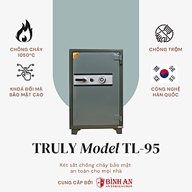 Mua Két Sắt TRULY TL-95 Nặng 215kg Chống Cháy Cho Văn Phòng  Gia Đình Khoá Bảo Mật Chống Trộm Công Nghệ Hàn Quốc Lắp Đặt Tận Nơi - Hàng Chính Hãng