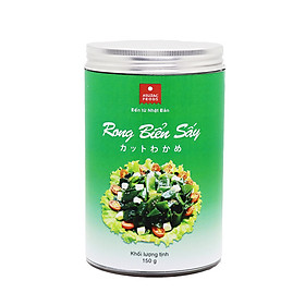Rong biển sấy nấu canh Asuzac hũ 100 g/ Lá rong biển wakame sấy khô