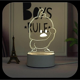 Mua Đèn ngủ led VỊT CON ĐÁNG YÊU sáng tạo - Trang trí 3d đẹp độc lạ - Quà tặng xinh ý nghĩa giá rẻ