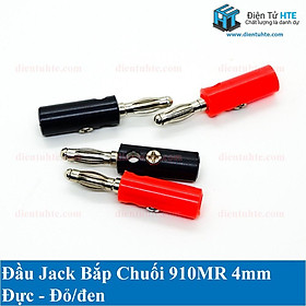 Mua Bộ 3 cặp Đầu Jack bắp chuối banana 910MR đực đen + đỏ