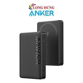 Sạc dự phòng từ tính không dây Anker 334 MagGo 7.5W 10000 mAh A1642 - Hàng chính hãng