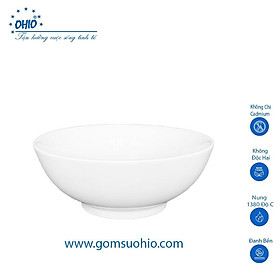 Mua Tô Khum 6 INCH (15.5 cm) Sứ Trắng OHIO