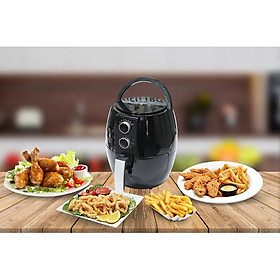 Mua Nồi Chiên Không Dầu Mhome Thể Tích 4 5l Có Quai Xách Tiện Lợi- Hàng chính hãng