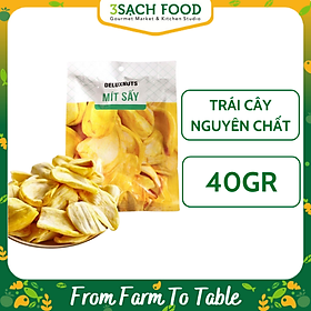 Mít Sấy JackFruit Chips Deluxnuts 40g