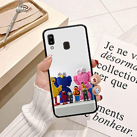 Ốp lưng điện thoại SamSung A30 viền silicon dẻo TPU hình Gấu KAW