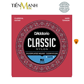 Mua D Addario EJ27H Bộ Dây Đàn Classic Guitar Silverplated Wound DAddario - Clear Nylon DAddario Hàng Chính Hãng - Kèm Móng Gẩy DreamMaker