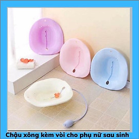 Mua Bộ chậu xông vùng kín sau sinh èm vòi xịt tiện lợi