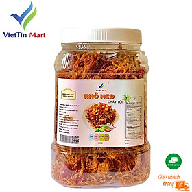 Khô heo cháy tỏi viettin mart 500gr