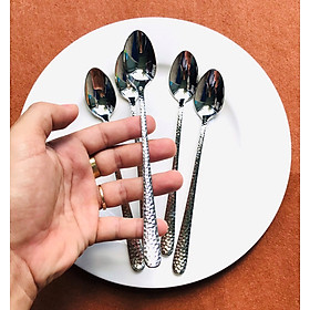 Mua Set 5 muỗng café dài cao cấp kiểu Da rắn Inox304 ODILE011