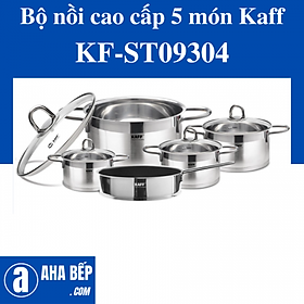 Mua BỘ NỒI CAO CẤP 5 MÓN KAFF KF-ST09304. Hàng Chính Hãng