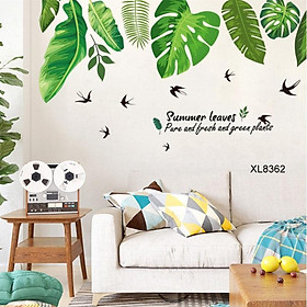 Decal dán tường, tranh dán tường trang trí decor phòng theo phong cách Hàn Quốc- BOBABO STORE