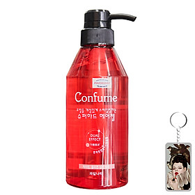 Gel đặc siêu cứng, khô nhanh giữ lọn xoăn Confume Super Hair Hàn Quốc 400ml + Móc khóa