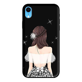 Ốp in cho iPhone XR Cô Gái Áo Trắng - Hàng chính hãng