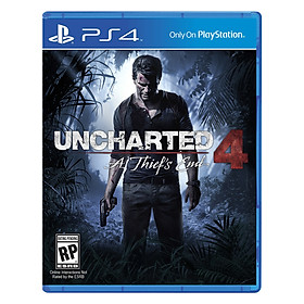 Mua Đĩa Game PlayStation PS4 Sony Uncharted 4 A Thief End Hệ Asia - Hàng Chính Hãng