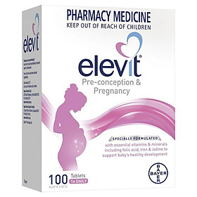 Vitamin tổng hợp Elevit cho bà bầu & sau sinh (100 viên/hộp)