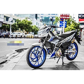 Tem rời raider trắng - decal huyentran