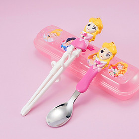 Mua Set đũa tập ăn 3D Elsa Anna Mickey Mc Queen Disney