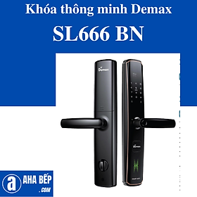 Mua Khóa cửa thông minh Demax SL666 BN. Hàng Chính Hãng