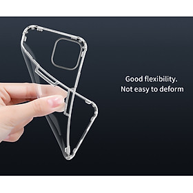 Ốp trong suốt chống sốc viền dẻo lưng cứng dành cho iPhone 13/ 13 Pro/ 13 Pro Max hiêu Nillkin Nature Pro - Hàng chính hãng