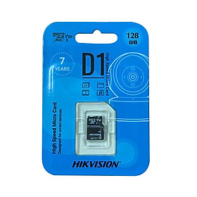 Mua Thẻ Nhớ 128GB Hikvision Class 10 D1 (xanh) - Hàng chính hãng