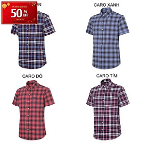 Áo sơ mi nam caro ngắn tay cao cấp Boypro BR402