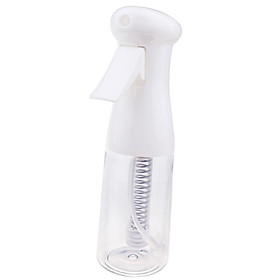 300ml Continuous Spray Water Bottle, Fine Mist Hair Spray Bottle Empty Refillable Trigger Sprayer, Plastic Mist Container