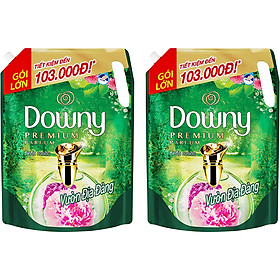 Combo 2 Nước Xả Vải Downy Vườn Địa Đàng Dạng (2.1L / Túi)