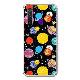Ốp lưng điện thoại Realme 5 Pro - Silicon dẻo - 0414 GALAXY03 - Hàng Chính Hãng