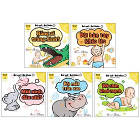 Bộ sách ehon em bé hạnh phúc - bé vui-bé khỏe - em bé hạnh phúc