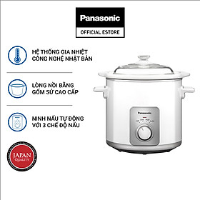 Nồi Nấu Chậm Panasonic 3 Lít NF-N30ASRA - Hàng Chính Hãng