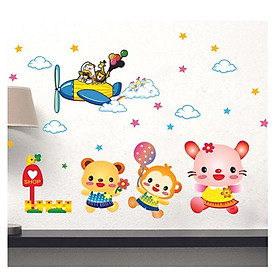 Decal Vườn thú EB243