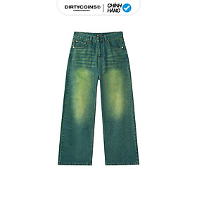 Quần DirtyCoins Baggy Jeans - Green Wash