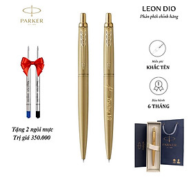 Bút Ký Tên Parker, Viết Bi Kí Cao Cấp Jotter XL X-MN Gold GT TB6-2122658, Khắc Tên Chữ Miễn Phí, Quà Tặng Cho Sếp