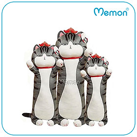 Gối Ôm Gấu Bông Mèo Hoàng Thượng Nhồi Bông Cao Cấp Memon 