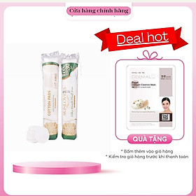[ Tặng 1 miếng mặt nạ Dermal ] Bông tẩy trang Skinlovers 150 miếng ( 120+30 miếng)