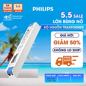 Nguồn LED dây Philips Economic LED Transformer - Công suất (30W,60W,120W,180W)