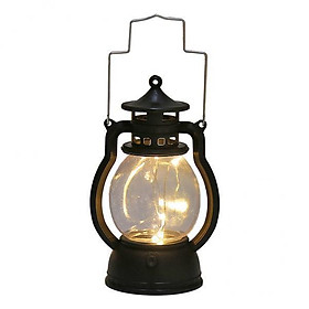 2-5pack Decorative Oil Lamp Christmas LED Lantern Lamp Hanging Lantern for Home