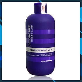 DẦU GỘI TÍM ELGON COLOR CARE SILVER SHAMPOO KHỬ ÁNH VÀNG CHO TÓC BẠCH KIM - 300ml