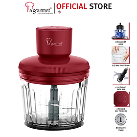 Mua  Hàng chính hãng  Máy xay thịt đa năng La gourmet 2L cối thủy tinh xay rau củ hạt cứng cực nhuyễn dễ vệ sinh công suất 400W - 359650